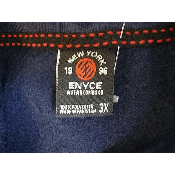 Enyce Sean Combs Mens 3XL NWT $64 Colorblock Track Jacket Logo Urban 3XL - Picture 6 of 7